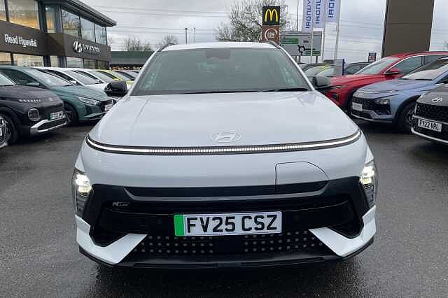 Hyundai KONA N Line S Electric 65kWh EV (218ps) White