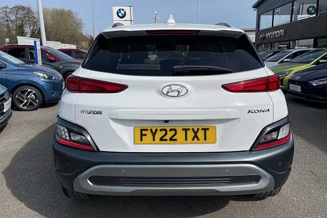Hyundai KONA Premium 1.0 T-GDi MHEV (120ps) Atlas White