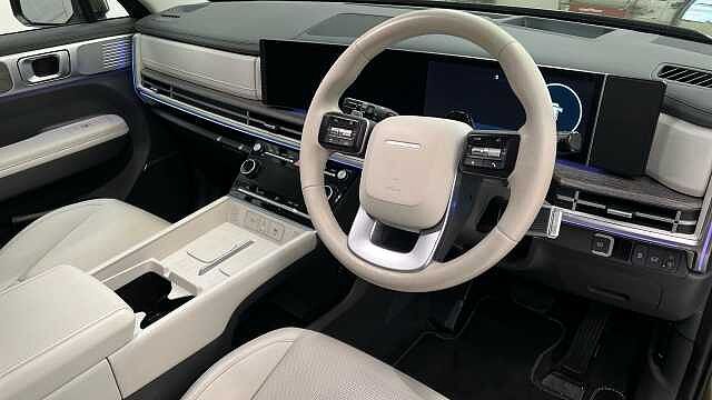 Hyundai SANTA FE 1.6 h T-GDi Ultimate SUV 5dr Petrol Hybrid Auto Euro 6 (s/s) (7Seat) (215 ps) Green