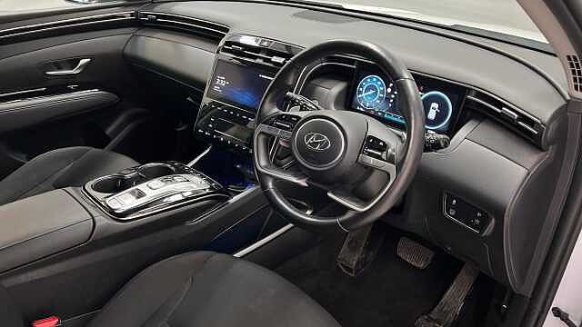 Hyundai TUCSON 1.6 h T-GDi Premium SUV 5dr Petrol Hybrid Auto Euro 6 (s/s) (230 ps) White