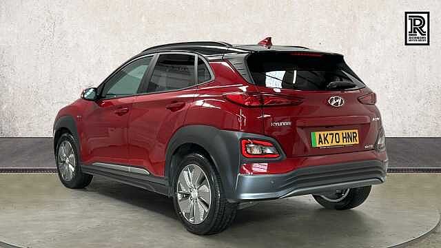 Hyundai KONA 64kWh Premium SE SUV 5dr Electric Auto (7kW Charger) (204 ps) Red
