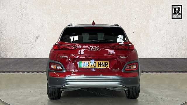 Hyundai KONA 64kWh Premium SE SUV 5dr Electric Auto (7kW Charger) (204 ps) Red