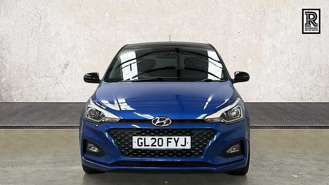 Hyundai I20 1.2 Play Hatchback 5dr Petrol Manual Euro 6 (s/s) (84 ps) Blue