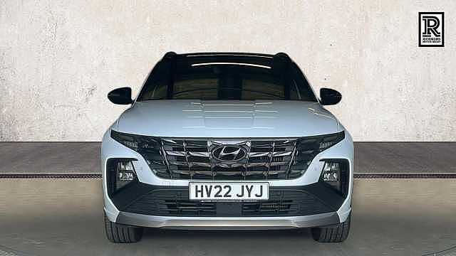 Hyundai TUCSON 1.6 h T-GDi N Line S SUV 5dr Petrol Hybrid Auto Euro 6 (s/s) (230 ps) Polar White