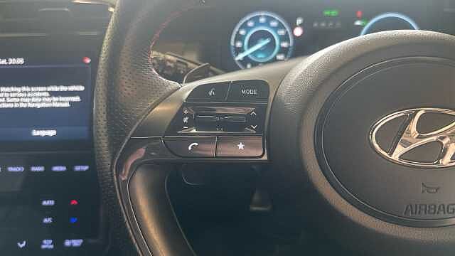 Hyundai TUCSON 1.6 h T-GDi N Line S SUV 5dr Petrol Hybrid Auto Euro 6 (s/s) (230 ps) Polar White