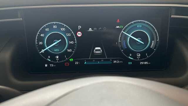 Hyundai TUCSON 1.6 h T-GDi Ultimate SUV 5dr Petrol Hybrid Auto Euro 6 (s/s) (230 ps) Blue
