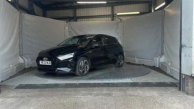 Hyundai I20 1.0 T-GDi MHEV Premium Hatchback 5dr Petrol Hybrid Manual Euro 6 (s/s) (100 ps) Black