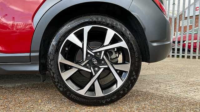 Hyundai KONA 1.0 T-GDi MHEV Ultimate SUV 5dr Petrol Hybrid Manual Euro 6 (s/s) (120 ps) Pulse Red