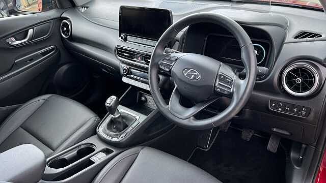 Hyundai KONA 1.0 T-GDi MHEV Ultimate SUV 5dr Petrol Hybrid Manual Euro 6 (s/s) (120 ps) Pulse Red