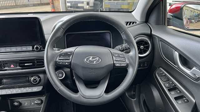 Hyundai KONA 1.0 T-GDi MHEV Ultimate SUV 5dr Petrol Hybrid Manual Euro 6 (s/s) (120 ps) Pulse Red