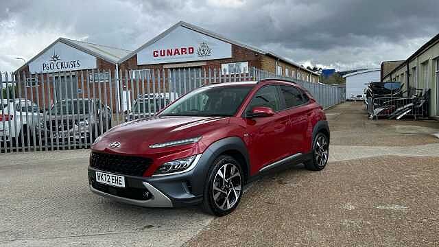 Hyundai KONA 1.0 T-GDi MHEV Ultimate SUV 5dr Petrol Hybrid Manual Euro 6 (s/s) (120 ps) Pulse Red