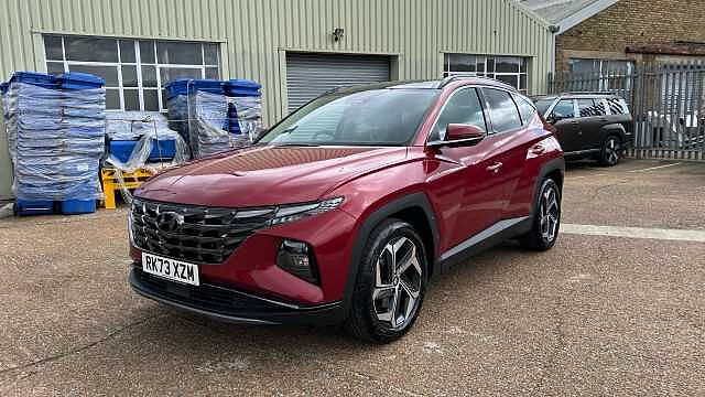 Hyundai TUCSON 1.6 T-GDi Ultimate SUV 5dr Petrol Manual Euro 6 (s/s) (150 ps) Red