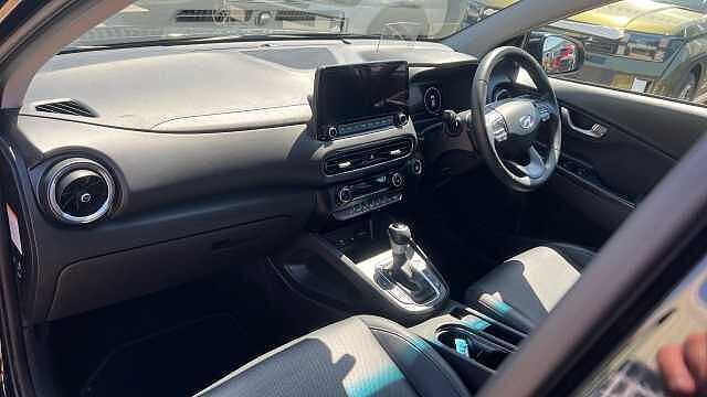 Hyundai KONA 1.6 h-GDi Ultimate SUV 5dr Petrol Hybrid DCT Euro 6 (s/s) (141 ps) Black