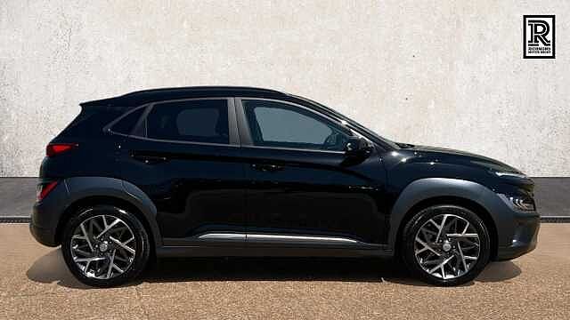 Hyundai KONA 1.6 h-GDi Ultimate SUV 5dr Petrol Hybrid DCT Euro 6 (s/s) (141 ps) Black
