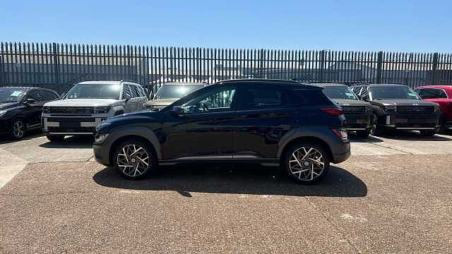 Hyundai KONA 1.6 h-GDi Ultimate SUV 5dr Petrol Hybrid DCT Euro 6 (s/s) (141 ps) Black