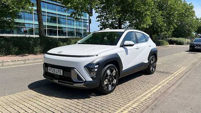 Hyundai KONA 1.6 h-GDi Advance SUV 5dr Petrol Hybrid DCT Euro 6 (s/s) (129 ps) White
