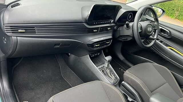Hyundai I20 1.0 T-GDi Tech Line Hatchback 5dr Petrol DCT Euro 6 (s/s) (90 ps) MANGROVE GREEN