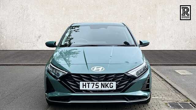 Hyundai I20 1.0 T-GDi Tech Line Hatchback 5dr Petrol DCT Euro 6 (s/s) (90 ps) MANGROVE GREEN