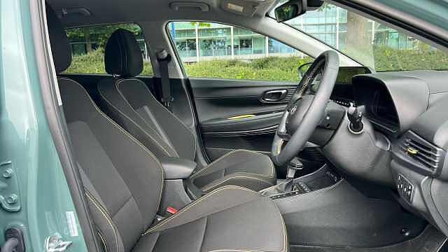 Hyundai I20 1.0 T-GDi Tech Line Hatchback 5dr Petrol DCT Euro 6 (s/s) (90 ps) MANGROVE GREEN
