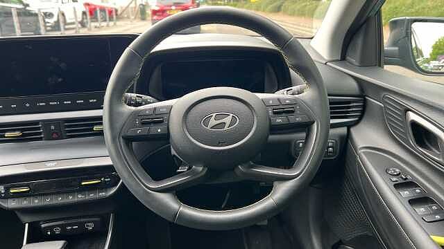 Hyundai I20 1.0 T-GDi Tech Line Hatchback 5dr Petrol DCT Euro 6 (s/s) (90 ps) MANGROVE GREEN