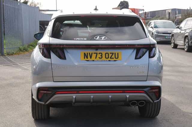 Hyundai TUCSON 1.6 h T-GDi N Line Auto Euro 6 (s/s) 5dr Silver