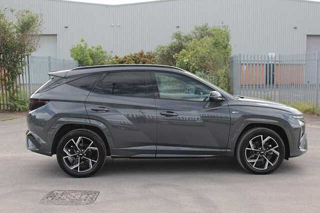 Hyundai TUCSON 1.6T Hybrid N Line 5dr Auto Grey