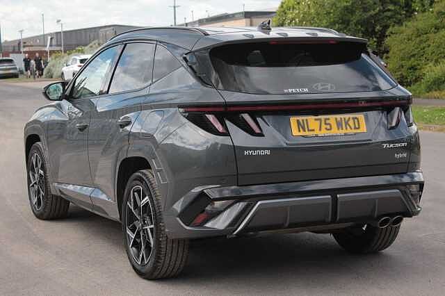 Hyundai TUCSON 1.6T Hybrid N Line 5dr Auto Grey