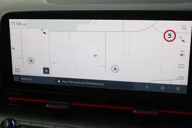 Hyundai KONA 160kW N Line 65kWh 5dr Auto Blue