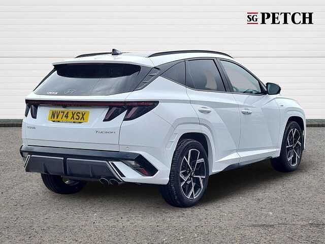 Hyundai TUCSON 1.6T N Line S 5dr White