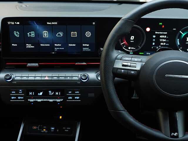 Hyundai KONA 1.6 h-GDi N Line SUV 5dr Petrol Hybrid DCT Euro 6 (s/s) (138 ps)