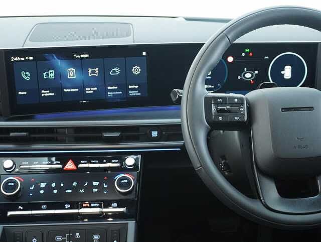 Hyundai SANTA FE 1.6T Calligraphy SUV 5dr Petrol Hybrid Auto 4WD Euro 6 (s/s) (7Seat) (239 ps) Typhoon Silver