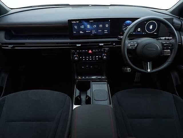 Hyundai TUCSON 1.6 T-GDi N Line SUV 5dr Petrol Hybrid Auto Euro 6 (s/s) (215 ps) Shimmering Silver