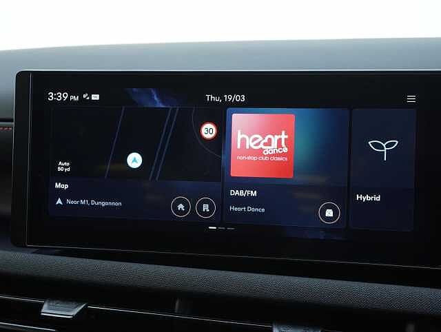 Hyundai TUCSON 1.6 T-GDi N Line SUV 5dr Petrol Hybrid Auto Euro 6 (s/s) (215 ps) Shadow Grey