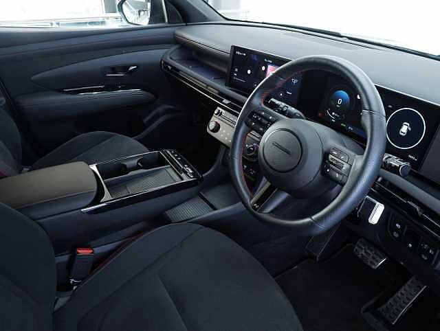 Hyundai TUCSON 1.6 T-GDi N Line SUV 5dr Petrol Hybrid Auto Euro 6 (s/s) (215 ps) Shadow Grey