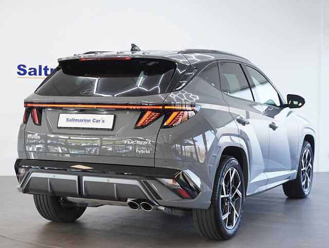 Hyundai TUCSON 1.6 T-GDi N Line SUV 5dr Petrol Hybrid Auto Euro 6 (s/s) (215 ps) Shadow Grey