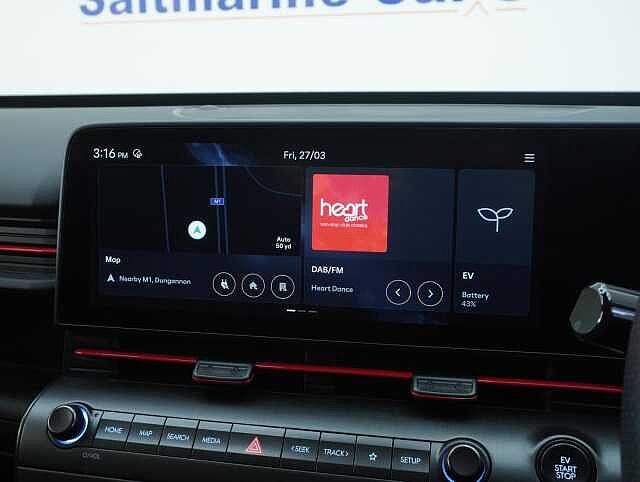 Hyundai KONA 65.4kWh N Line S SUV 5dr Electric Auto (218 ps) Ecotronic Grey