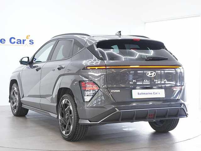Hyundai KONA 65.4kWh N Line S SUV 5dr Electric Auto (218 ps) Ecotronic Grey