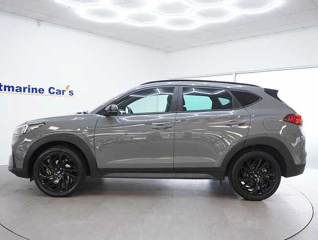 Hyundai TUCSON 1.6 CRDi MHEV N Line SUV 5dr Diesel Hybrid DCT Euro 6 (s/s) (136 ps) Shadow Grey