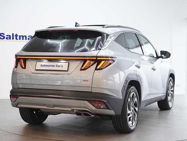 Hyundai TUCSON 1.6T Ultimate SUV 5dr Petrol Hybrid Auto Euro 6 (s/s) (239 ps) Shmmering Silver