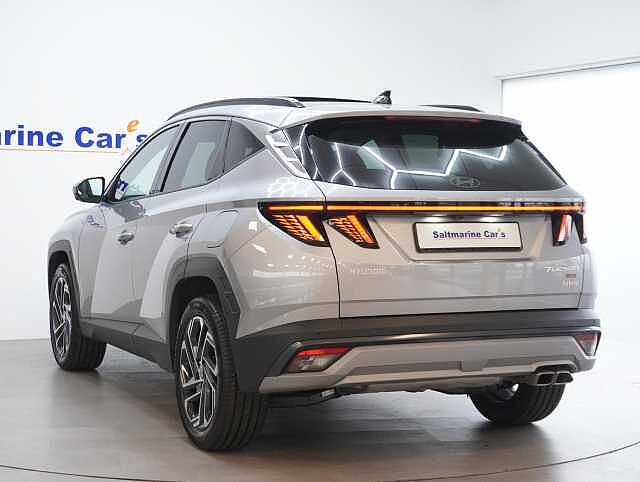 Hyundai TUCSON 1.6T Ultimate SUV 5dr Petrol Hybrid Auto Euro 6 (s/s) (239 ps) Shmmering Silver