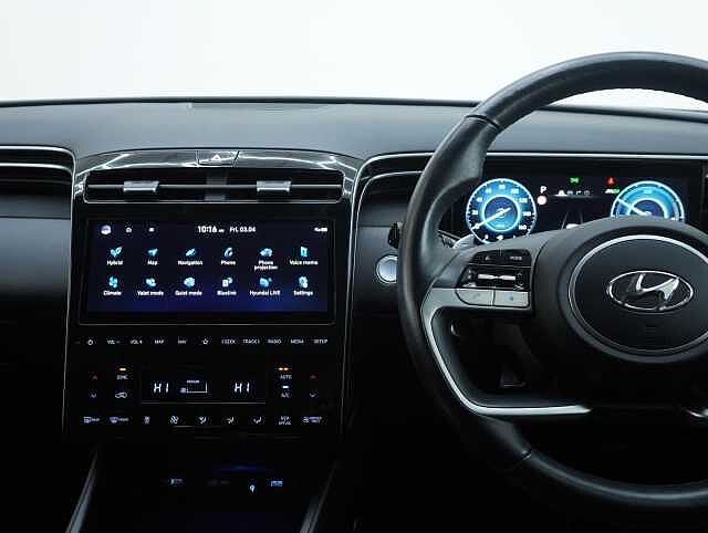 Hyundai TUCSON 1.6 h T-GDi Ultimate SUV 5dr Petrol Hybrid Auto Euro 6 (s/s) (230 ps) Amazon Grey