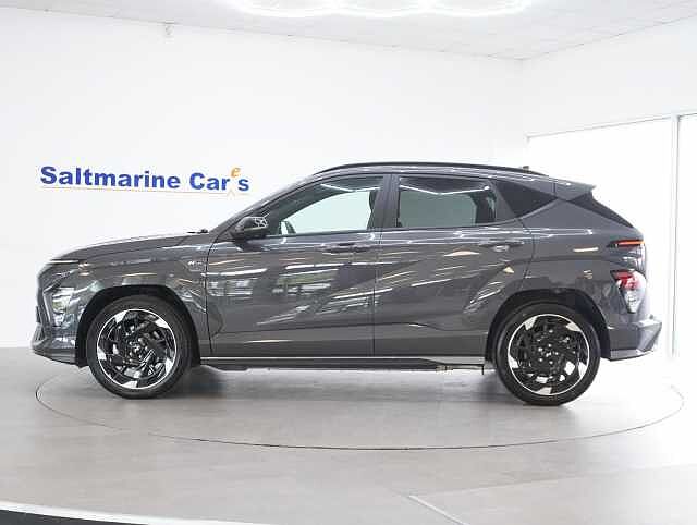 Hyundai KONA 65.4kWh N Line S SUV 5dr Electric Auto (218 ps) Ecotronic Grey
