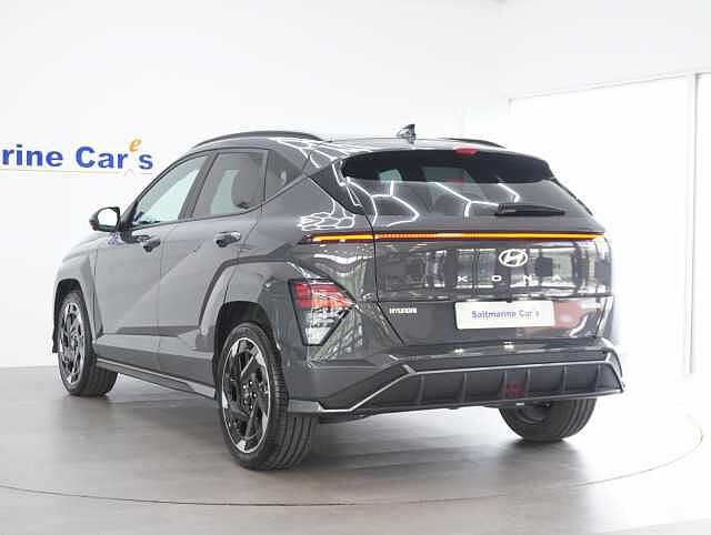 Hyundai KONA 65.4kWh N Line S SUV 5dr Electric Auto (218 ps) Ecotronic Grey