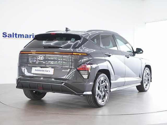 Hyundai KONA 65.4kWh N Line S SUV 5dr Electric Auto (218 ps) Ecotronic Grey