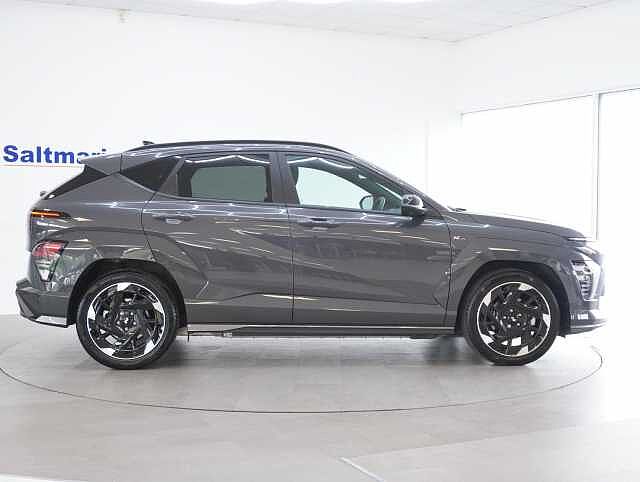 Hyundai KONA 65.4kWh N Line S SUV 5dr Electric Auto (218 ps) Ecotronic Grey