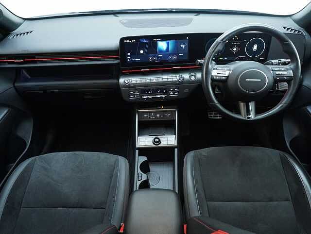 Hyundai KONA 1.6 h-GDi N Line S SUV 5dr Petrol Hybrid DCT Euro 6 (s/s) (141 ps) Ecotronic Grey