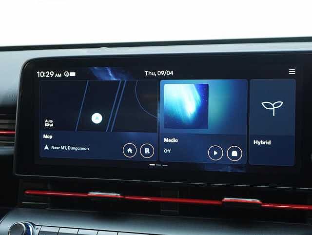 Hyundai KONA 1.6 h-GDi N Line S SUV 5dr Petrol Hybrid DCT Euro 6 (s/s) (141 ps) Ecotronic Grey