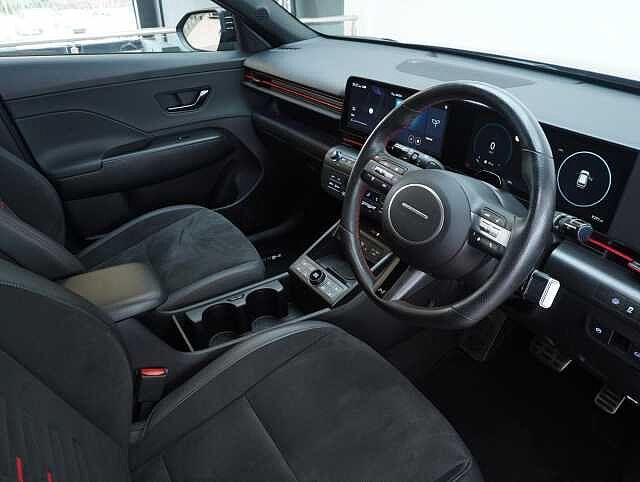Hyundai KONA 1.6 h-GDi N Line S SUV 5dr Petrol Hybrid DCT Euro 6 (s/s) (141 ps) Ecotronic Grey