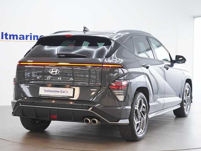 Hyundai KONA 1.6 h-GDi N Line S SUV 5dr Petrol Hybrid DCT Euro 6 (s/s) (141 ps) Ecotronic Grey