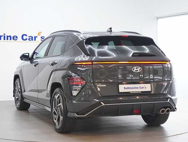 Hyundai KONA 1.6 h-GDi N Line S SUV 5dr Petrol Hybrid DCT Euro 6 (s/s) (141 ps) Ecotronic Grey